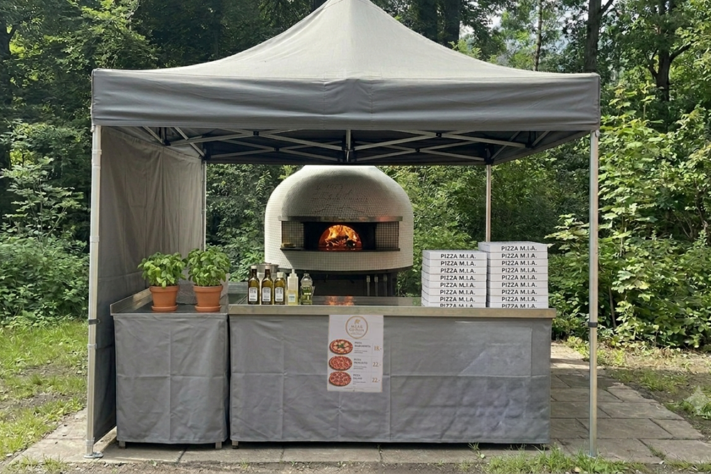 Pizza-Catering Stand