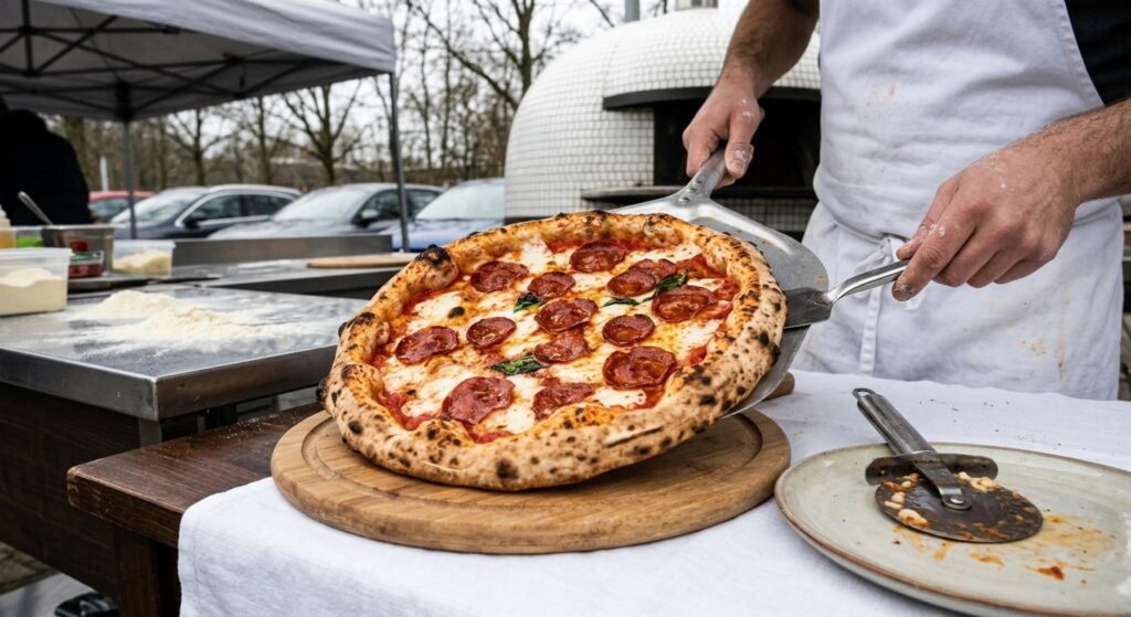 pizza firmenfeier salami pizza firmenfeier salami